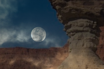 luna llena Ischigualasto