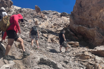 trekking Dique Punta negra